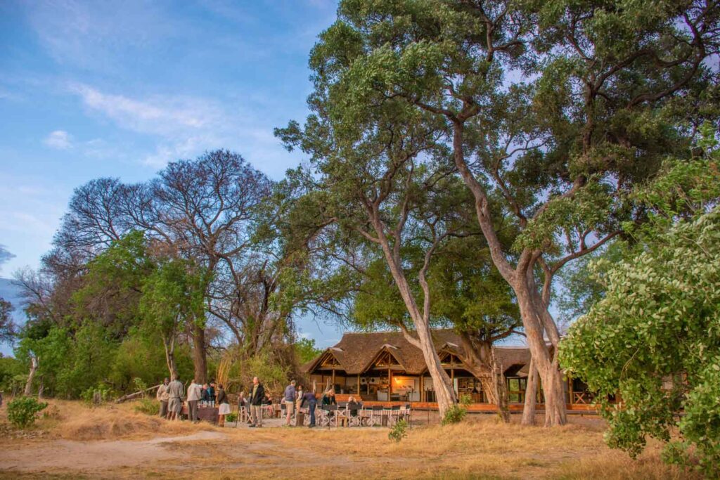 View of Splash Camp