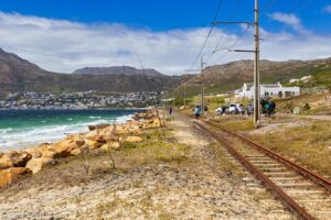 Fishing On Rail Tracks